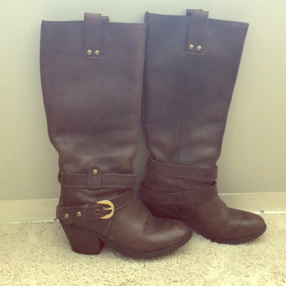 Tall Brown Boots